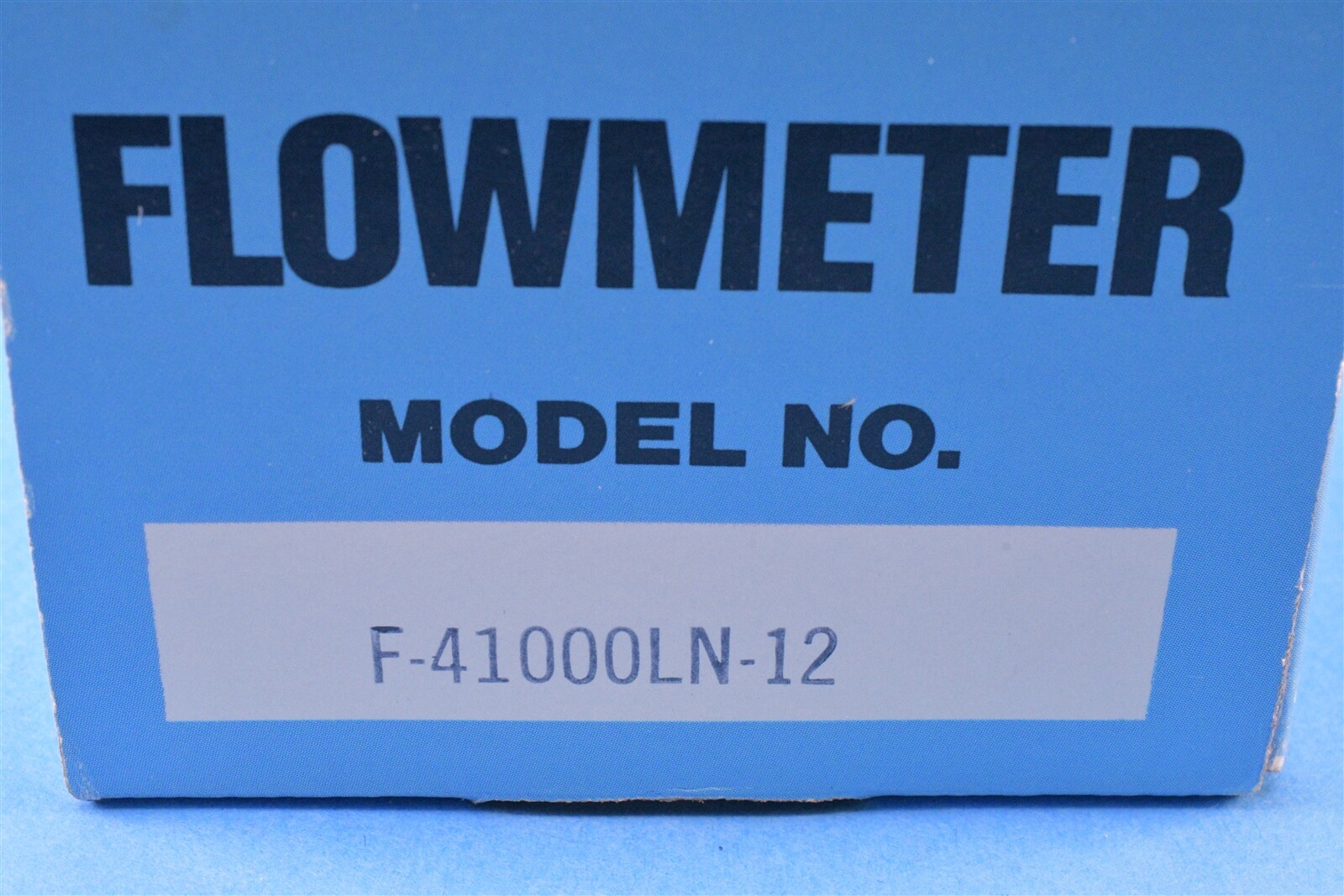 Blue-White F-41000LN-12 F-410 Series Flowmeter, 2 to 20GPM