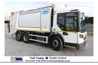 2015 - 64 - DENNIS ELITE 6X2 AUTO 26 TON OLYMPUS BODY REFUSE C/W BIN LIFT EURO 6