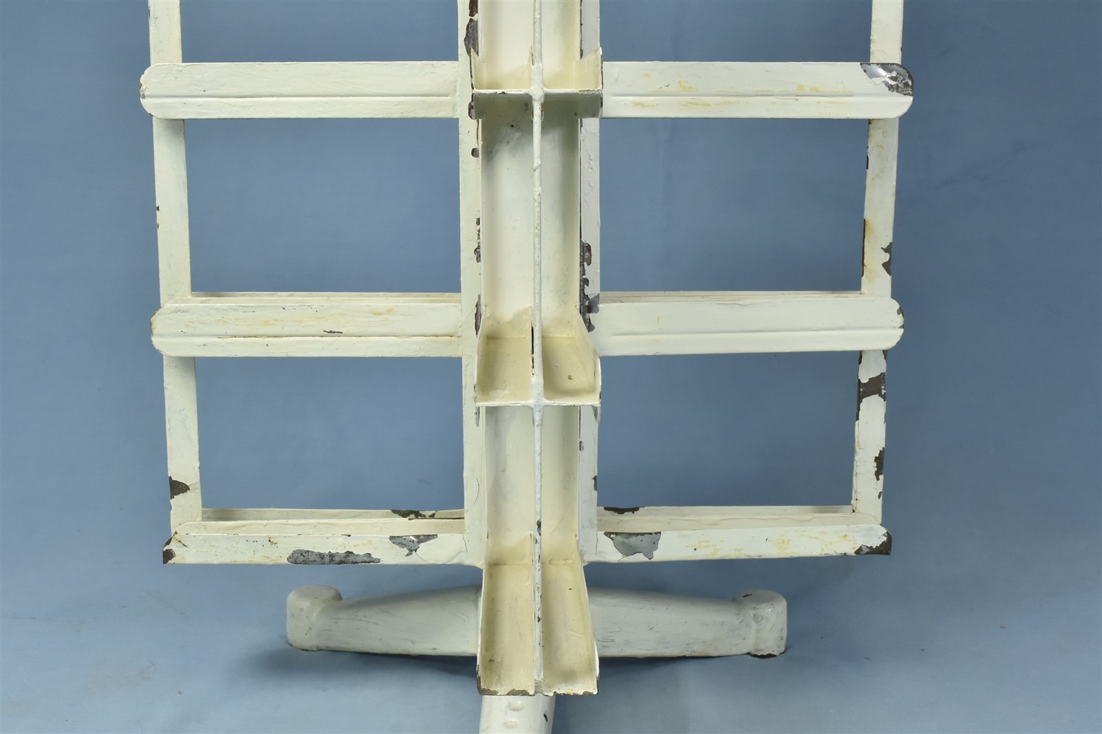 Antique COUNTRY STORE COUNTER TOP ROTATING POST CARD DISPLAY RACK RARE #05943