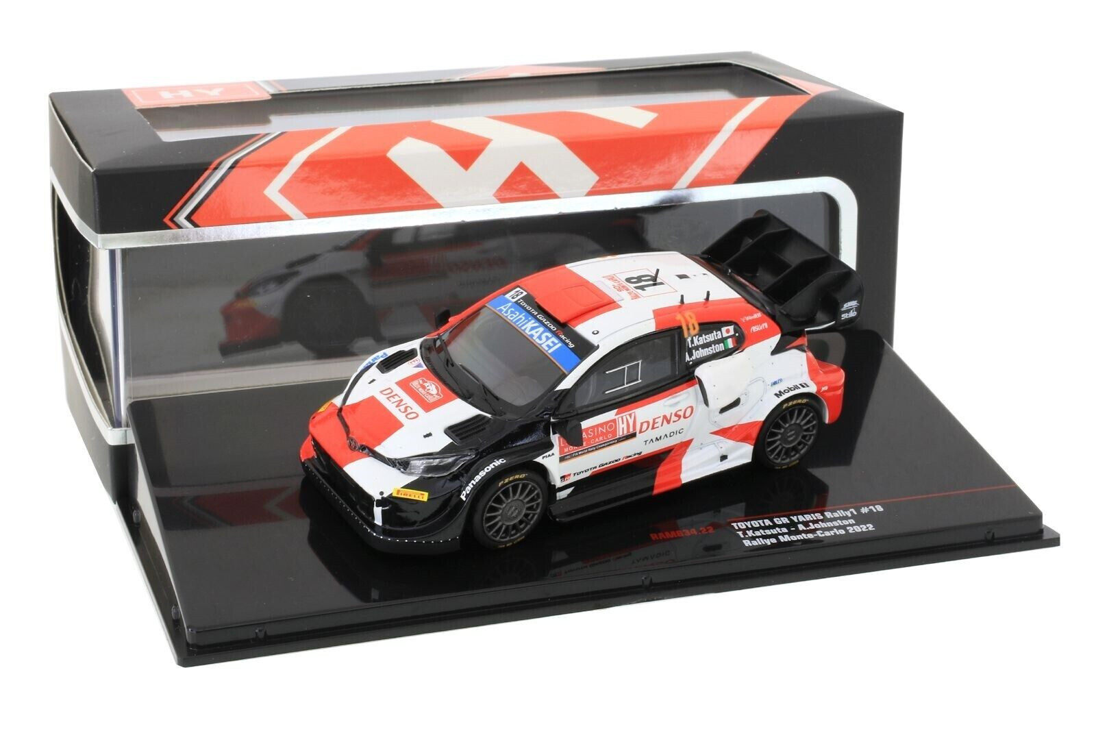 Toyota Yaris Gr Rally1 #18 Rally Monte Carlo 2022 Katsuta