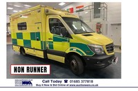 2015 Mercedes-Benz SPRINTER 519 CDI 3.0CDI 190PS AUTO AMBULANCE C/W STRETCHER LI