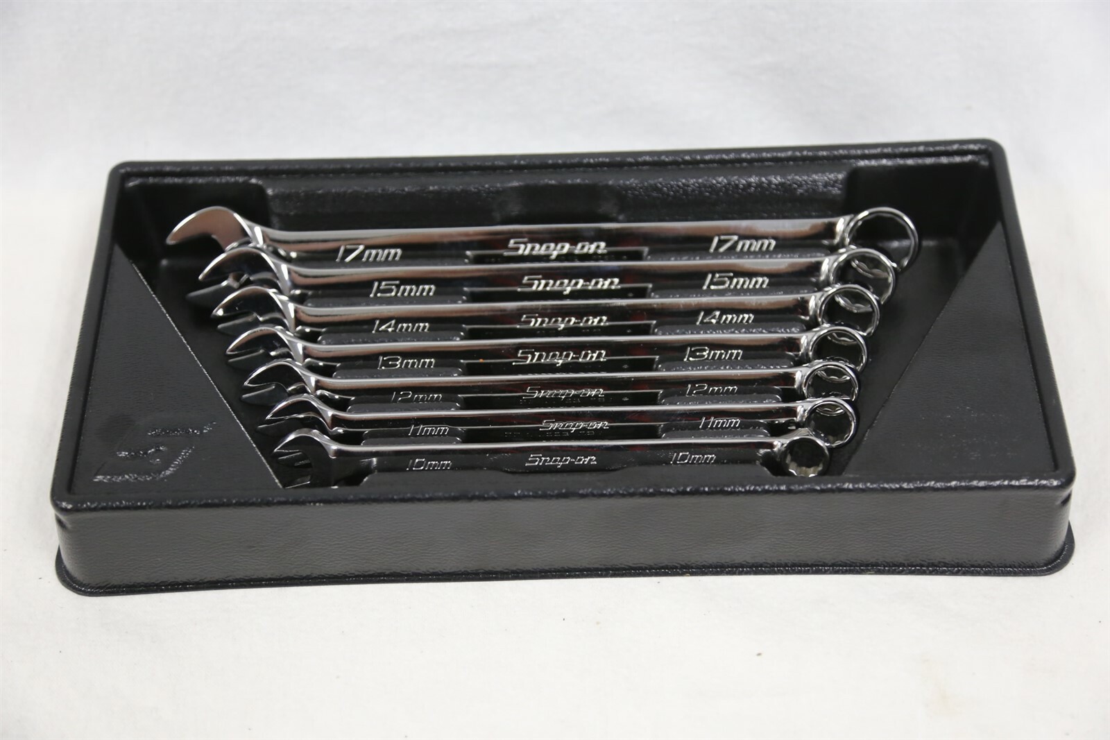 Snap On Tools 7 PC Metric Flank Drive Plus Combination Wrench Set 12