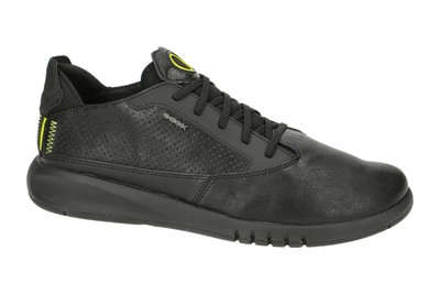 GEOX GEOX SCHUHE AERANTIS SCHWARZ HERRENSCHUHE SNEAKERS U927FA 00081 C9999 NEU