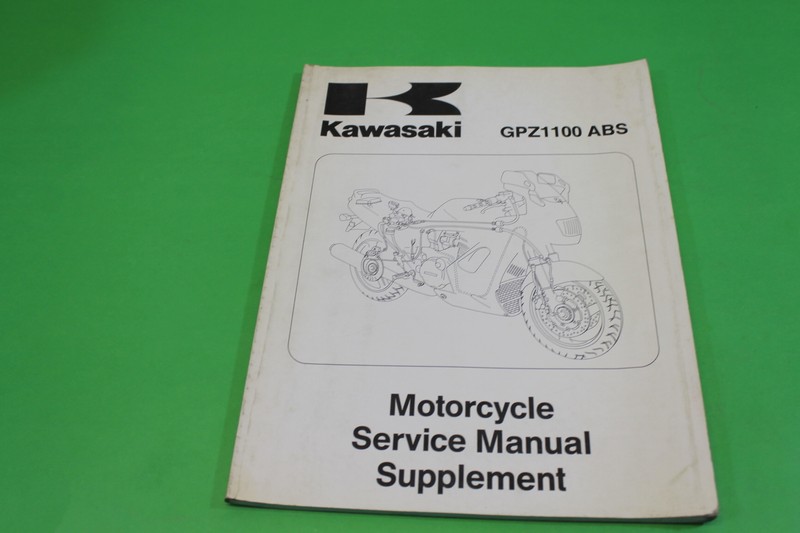 NOS OEM 1996 KAWASAKI ZX1100-F1 SERVICE MANUAL SUPPLEMENT 99924