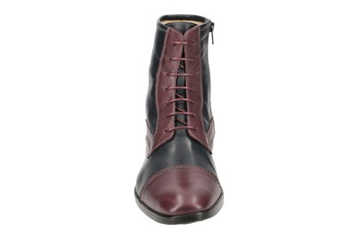 BELLO BELLO BL400 HERRENSTIEFELETTE - ELEGANTE STIEFELETTEN ROT ELEGANT NEU