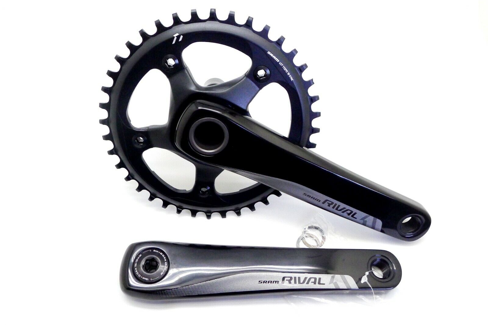 Sram Rival 1 11 Speed X-Sync 40T 172.5mm GXP Crankset (Without BB) | eBay Sram Rival 1 11 Speed X-Sync 40T 172.5mm GXP Crankset (Without BB) | eBay