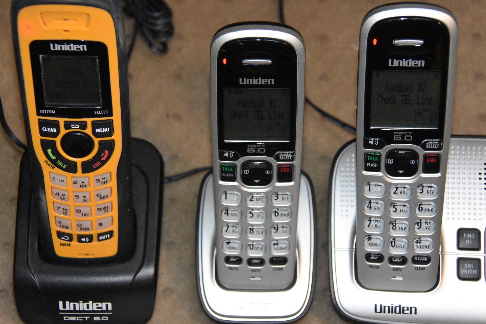 Uniden D1680 and DWX337 -- DECT 6.0 Cordless Phones