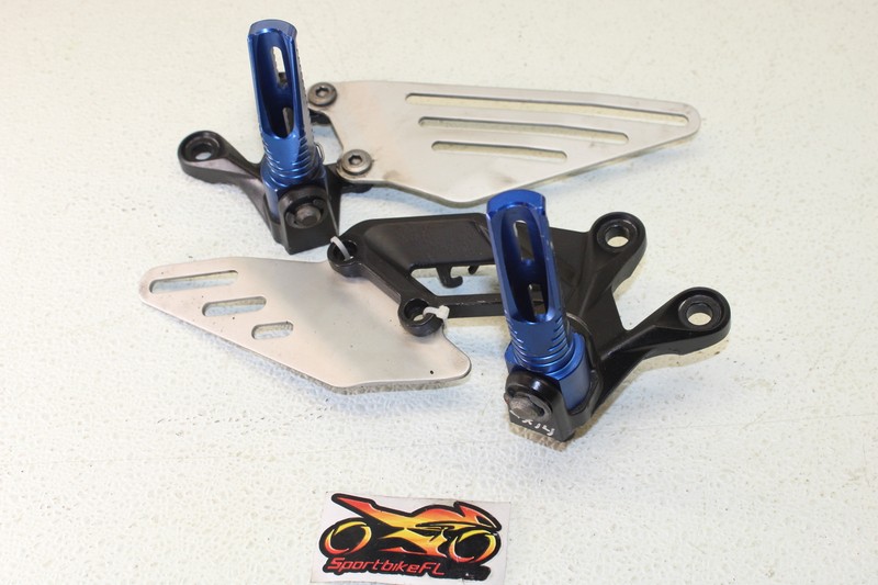 06-07 KAWASAKI NINJA ZX-14 ZX14 RIGHT LEFT REARSETS REAR SET