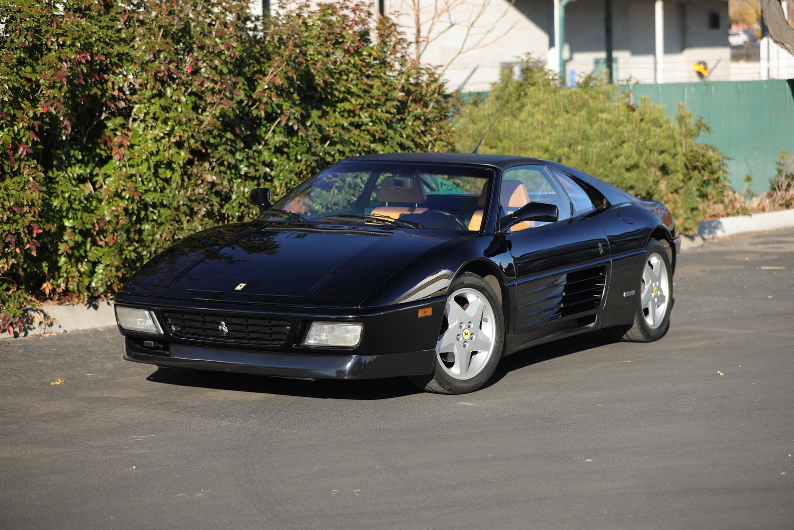 Owner 1990 Ferrari 348 TS 39,986 Miles Black  8 Cylinder Engine Manual