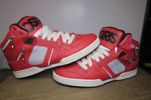 RARE OSIRIS BRONX Private Reserve Y2K Red Zipper Skate Shoes RARE OSIRIS BRONX Private Reserve Y2K Red Zipper Skate Shoes