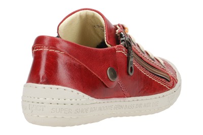 EJECT EJECT DASS DAMENSCHUHE - HALBSCHUHE - SNEAKER ROT NEU