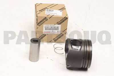 【ま】12/22 はぴえん　2枚 131013008102 Genuine Toyota PISTON SUB-ASSY, W/PIN 13101