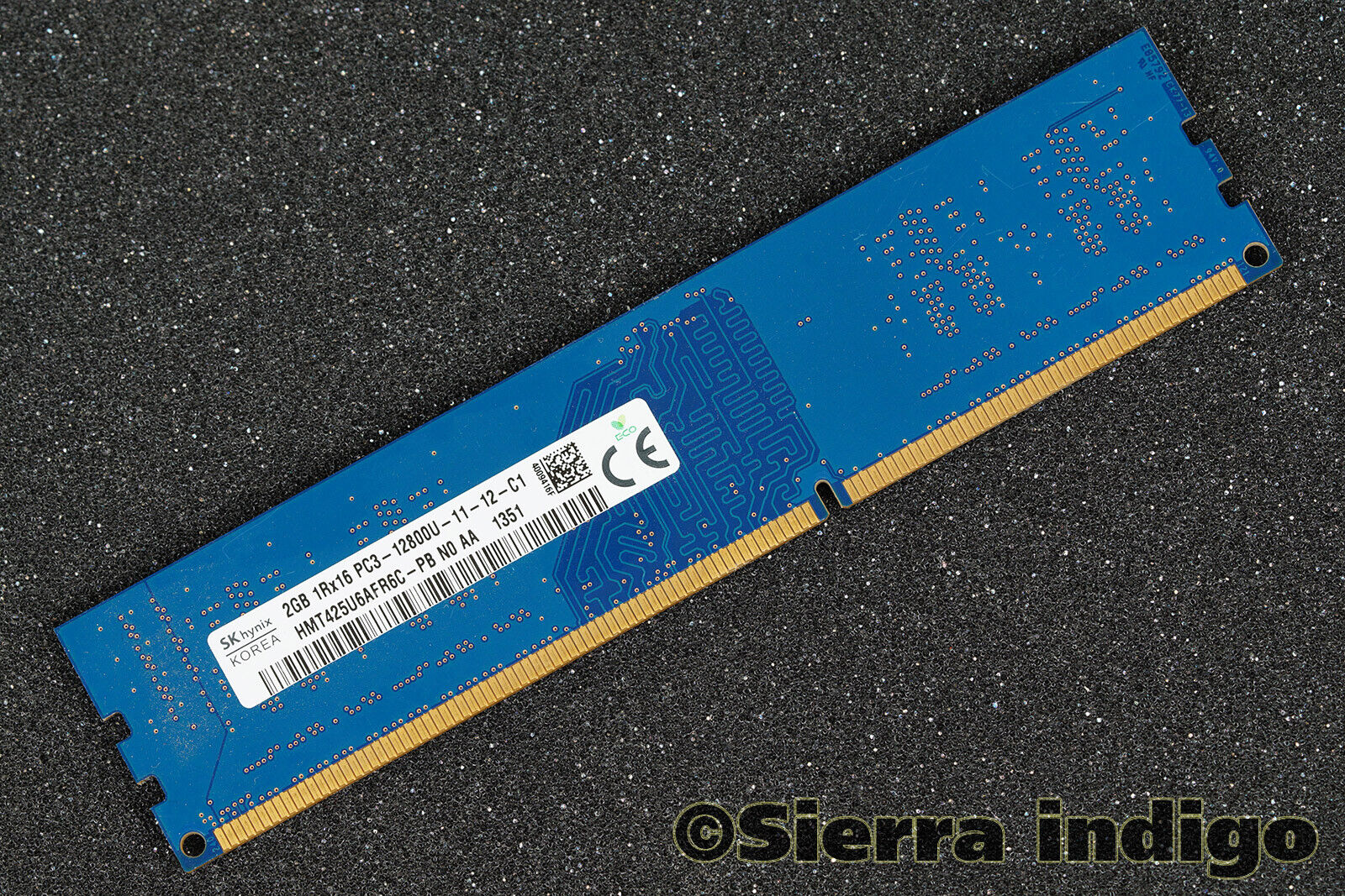 HMT425U6AFR6C-PB SK Hynix 2GB 1Rx16 PC3-12800U-11-12-C1 HMT425U6AFR6C-PB SK Hynix 2GB 1Rx16 PC3-12800U-11-12-C1