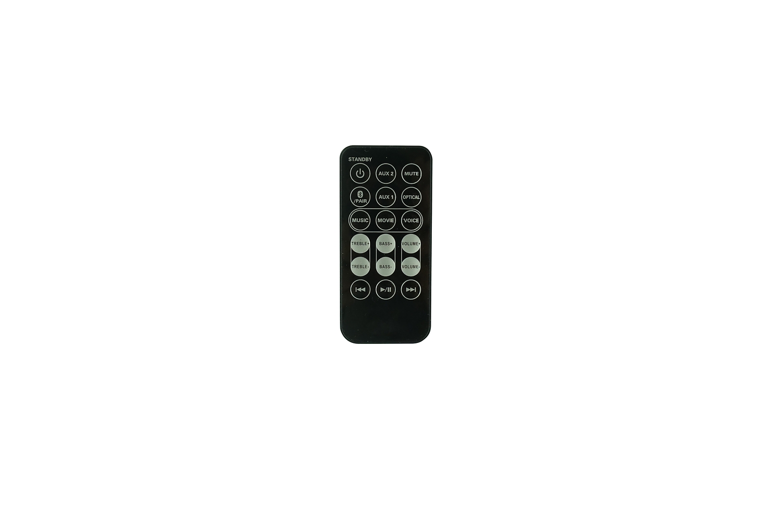 Remote Control for Jensen JSBW-210 2-Channel Wall-Mountable Bluetooth Soundbar