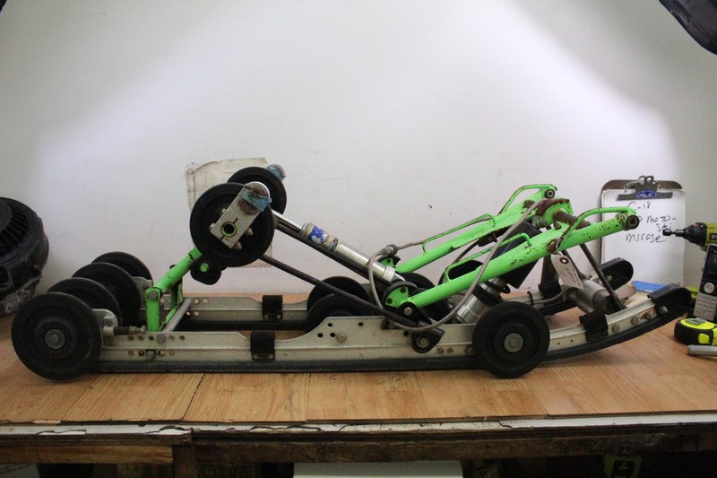 1998 98 ARCTIC CAT ZR 600 EFI Rear Suspension Skid 121