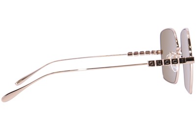 GUCCI GUCCI GG1434S-002 GOLD SUNGLASSES