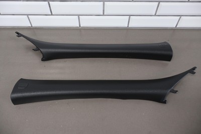 18-21 Honda Civic Type R Pair LH&RH Interior A Pillar Trim Panels (Black BR)