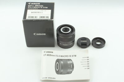【未使用】Canon EFM 28mm f/3.5 Macro IS STM Amazon.com : Canon EF-M 28mm f/3.5 Macro is STM