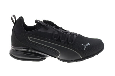 

Puma Axelion NXT 19565604 Мужские черные сетчатые низкие кроссовки для бега, Черный, Puma Axelion NXT