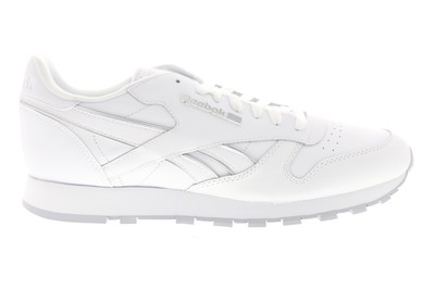 

Мужские белые низкие кроссовки Reebok Classic Leather MU DV8632 Lifestyle 10, Белый, Reebok Classic Leather MU