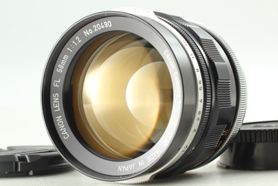 [Exc+5] Canon FL 58mm f/1.2 MF Standard Prime Camera Lens FL FD Mount From JAPAN