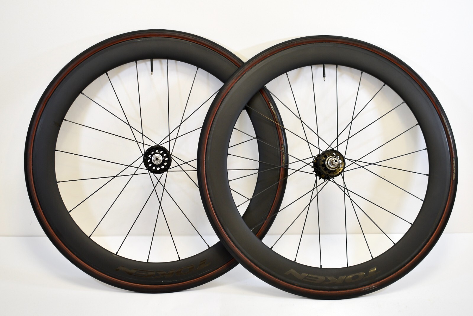 Token T55 Zenith Track Wheelset 700c Carbon Fixie Fixed Gear