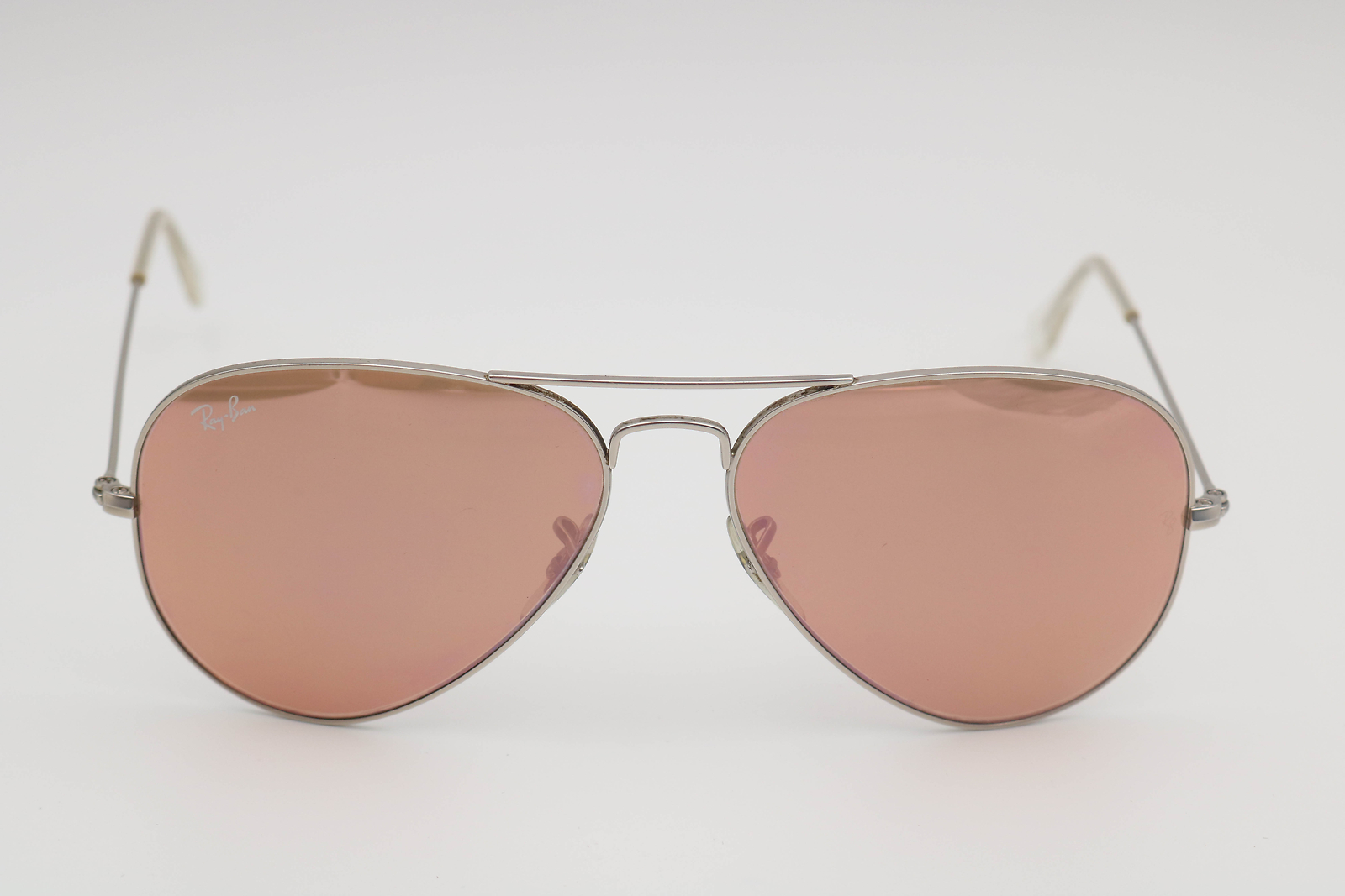 Ray-Ban Aviator Lg Silver/Copper Flash Rb3025 019/Z2