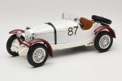Mercedes SSKL #87 1000 Miglia 1:18 White Bburago | 3202