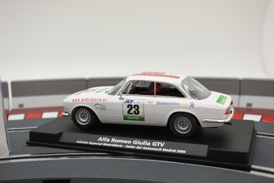 96095 FLY CAR MODEL 1/32 SLOT CARALFA ROMEO GIULIA GTV EF. ESPICIAL MADRIDARIO