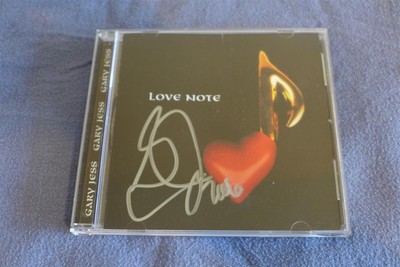 Gary Jess *Signed* LOVE NOTE - 1999 Steinway Piano CD