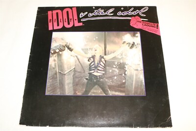 BILLY IDOL - Vital Idol GERMANY IMPORT LP Vinyl Record VG+