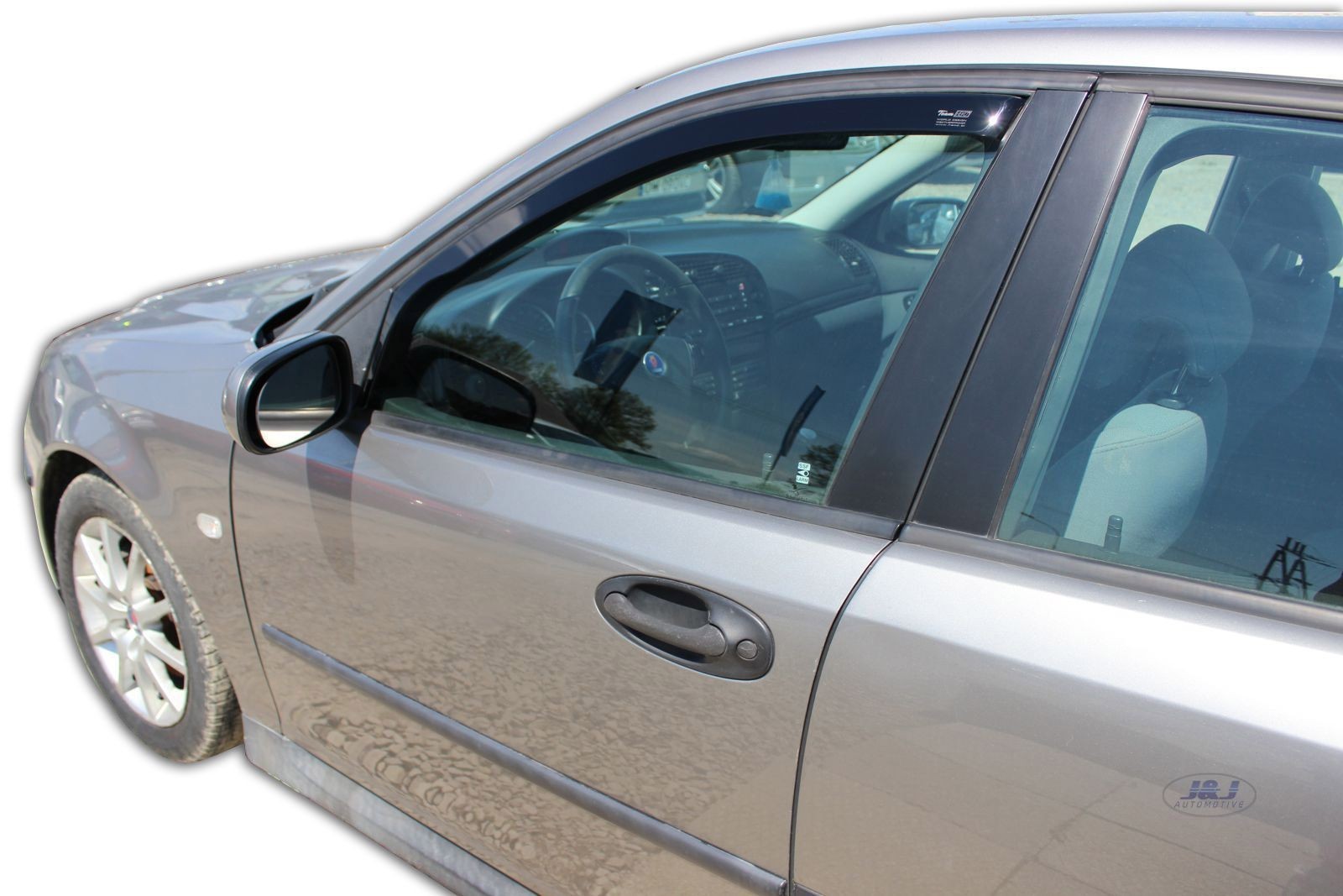 Saab 93 saloon 2002 2007 Front wind deflectors 2pc set TINTED HEKO