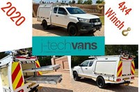 Rare Toyota Hilux Extra Cab Pick Up 2.5 D-4D 4WD ***Mobile Workshop / Utility***