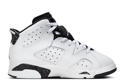 Little Kids Jordan 6 Reverse Oreo Retro Белый/черный (DV3605 112)
