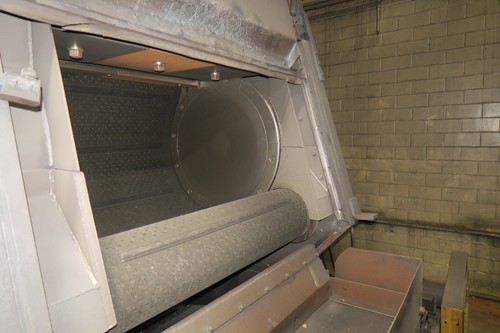 Wheelabrator Rubber Belt Tumblast 7 Super Includes Loader, Unloader