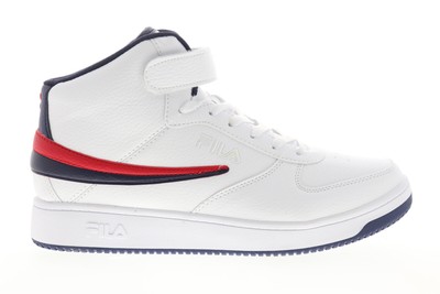 

Fila A-High 1CM00540-125 Мужские белые синтетические кроссовки для образа жизни 11,5, Белый, Fila A-High