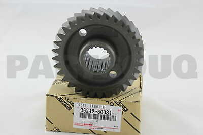 3621260081 Genuine Toyota GEAR, TRANSFER INPUT 36212-60081 3621260081 Genuine Toyota GEAR, TRANSFER INPUT 36212-60081