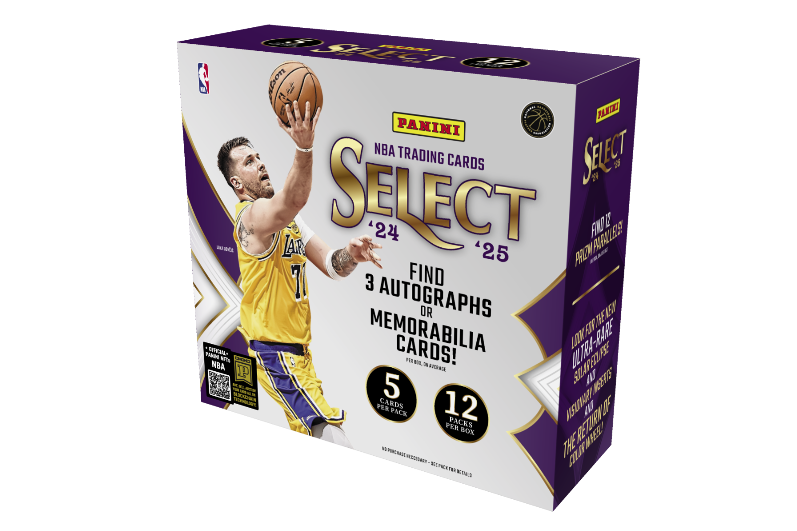 2024-25 Panini Select NBA Basketball Factory Sealed Hobby Box