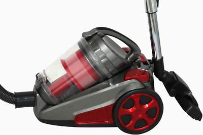 Zyklon Staubsauger HOMELINE rot 850 Watt Boden Sauger ohne Beutel beutellos NEU