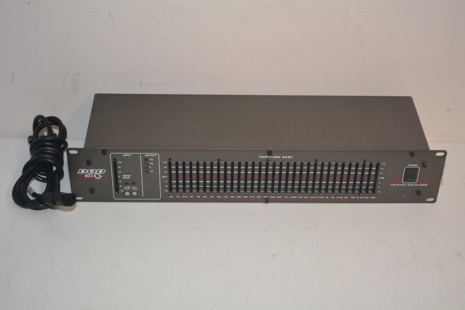 DOD 831 QX 31 Graphic Equalizer #W3548 | eBay DOD 831 QX 31 Graphic Equalizer #W3548 | eBay