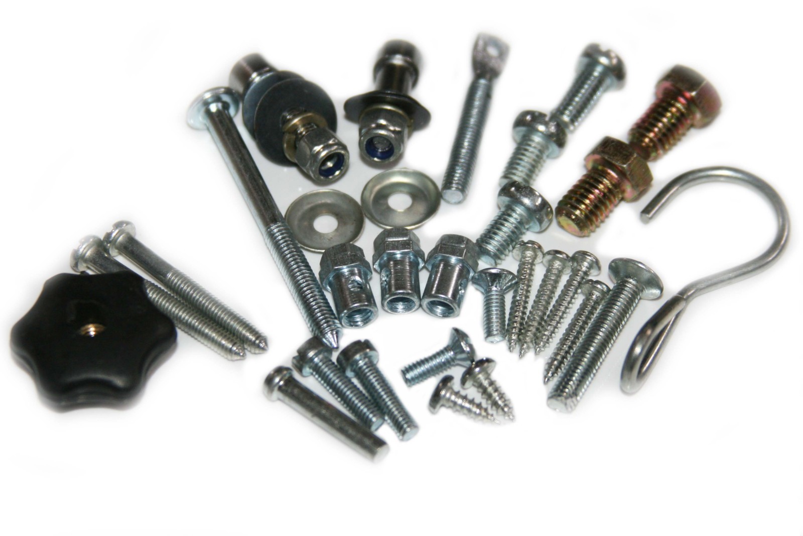 Complete Chassis Nut Bolt Washer Fixing Kit  Vespa VBA VBB Bajaj Chetak