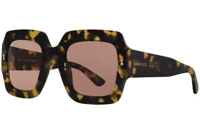 GUCCI スクエアフレムメカネ GG0026O019 BROWNBROWNTRANSPARENT Gucci™ GG1613OJ Round Eyeglasses | EyeOns.com