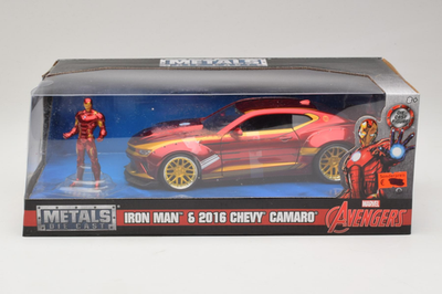 Chevrolet Camaro Iron Man with Figure 1:24 Jada Toys | 99724