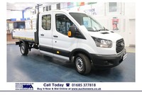 2018 - 18 - FORD TRANSIT T350 2.0TDCI 130PS 3 SEAT DOUBLE CAB TIPPER (EURO 6)