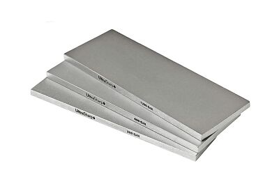 Ultra Sharp Diamond Sharpening Stone Set - 8 x 3 Coarse/Medium/Extra Fine