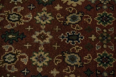 Charming Design Red Handmade Runner Indian Area Rug Oriental Home Carpet 3X8