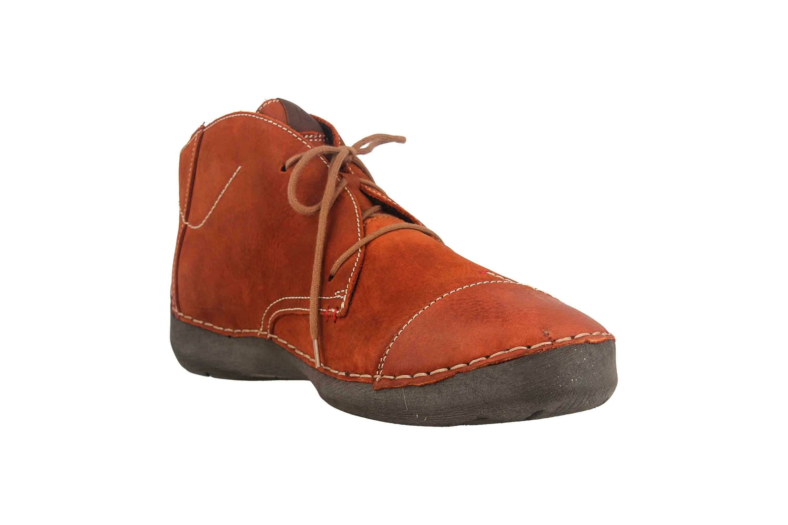 JOSEF SEIBEL JOSEF SEIBEL STIEFELETTEN FERGEY 18 DAMENSCHUHE ÜBERGRÖSSEN ORANGE