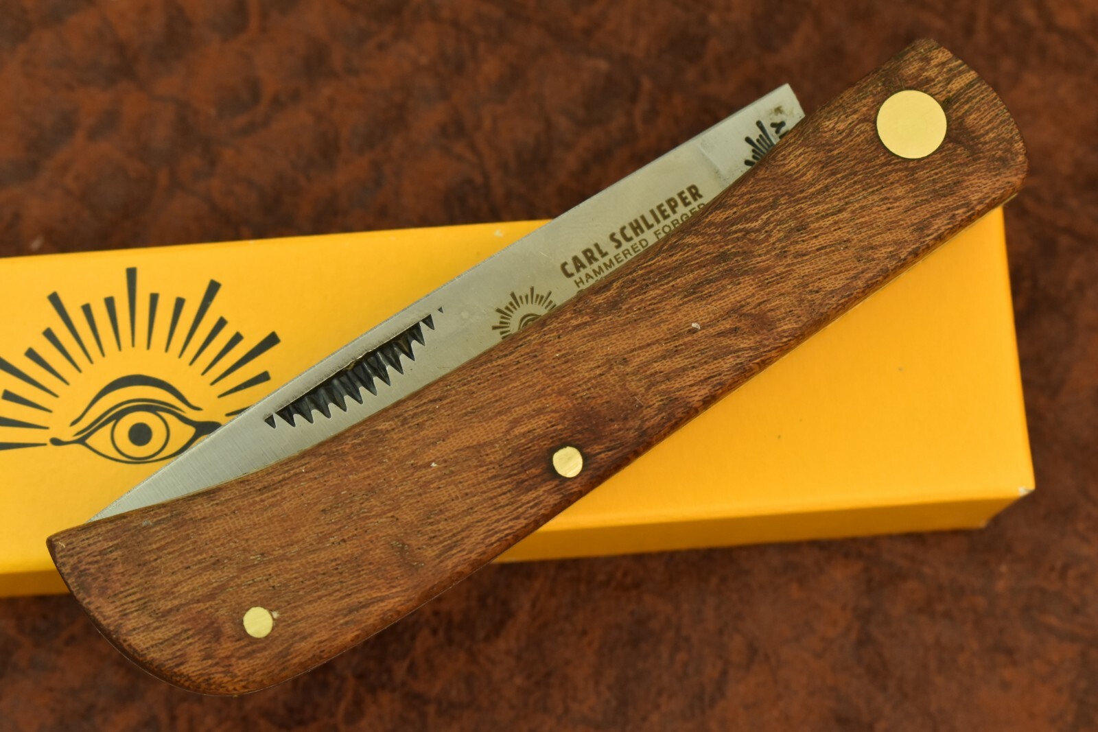 GERMAN EYE BRAND CARL SCHLIEPER WOOD SODBUSTER KNIFE 99JR GERMAN EYE BRAND CARL SCHLIEPER WOOD SODBUSTER KNIFE 99JR