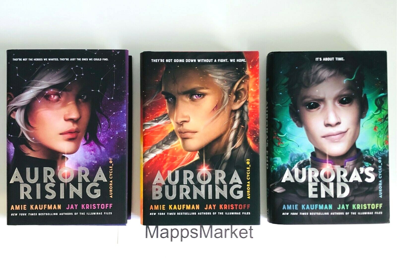 【2025A/W新作★送料無料】 SIGNED JAY End Aurora's Burning, Aurora Rising, Aurora 洋書