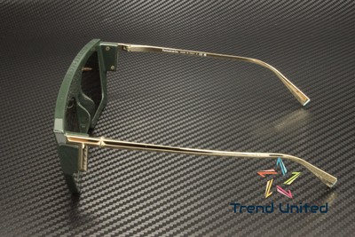 Pre-owned Tiffany & Co Tiffany Tf4214u 8390s4 Dark Emerald Dark Grey 54 Mm Women's Sunglasses In Gray